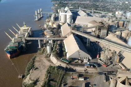 Puerto Vicentin, cuya planta quedó inactiva por seis meses