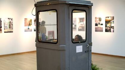 Puesto de vigilancia de la instalación Ejércitos paralelos