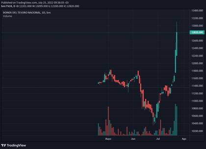 Pum, para arriba la demanda de bonos ajustables por el dólar