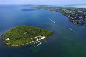 La isla privada de Florida, codiciada por los millonarios, que está en venta y a solo 10 minutos de South Beach