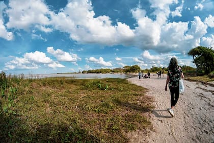 Punta del Indio, con arenas solitarias para descansar