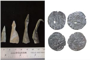 Puntas de ballesta de la expedición de Francisco Vázquez de Coronado y Luján y moneda medievales encontradas en el yacimiento de Blanco Canyon (Texas)