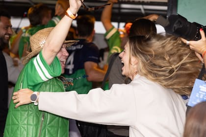 Pura euforia para Chule von Wernich en el palenque de La Natividad La Dolfina