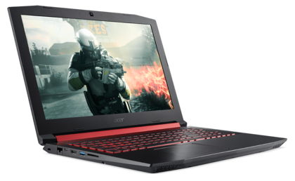 Pura sangre. Esta es la Nitro 5 de Acer, diseñada par videojuegos, con un Core i7 de octava generación y 8 GB de RAM ($ 24.699)