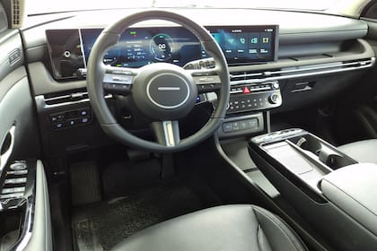 Pura tecnología en el interior del Hyundai Tucson HEV