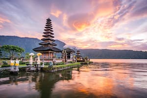 Pura Ulun Danu Bratan en Bali, con 90,76 puntos