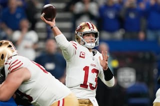 Purdy lanza un récord personal de 5 pases de TD y lidera victoria 48-27 de 49ers ante Colts