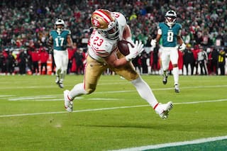 Purdy y los 49ers eliminan 23-19 a los campeones de Super Bowl Eagles en juego de comodines