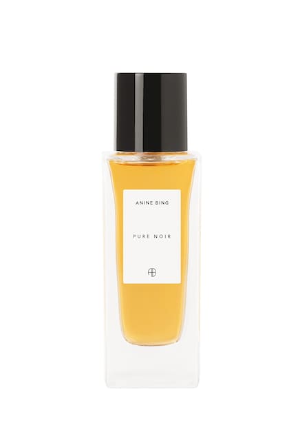 Pure Noir se llama el perfume que lanzará Anine Bing