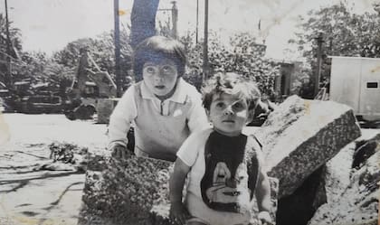 Pushi, de niña.
