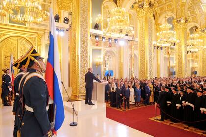 Putin durante su discurso