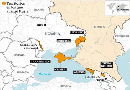 Putin expandió la influencia rusa