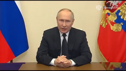 Putin habló tras el ataque en Moscú