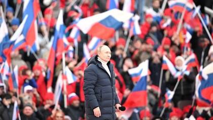 Putin llamó a los rusos a "movilizarse" para superar las dificultades relacionadas con las sanciones impuestas al país