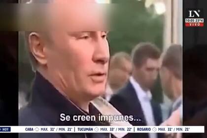Putin sobre el atentado a las Torres Gemelas (Foto captura LN+)
