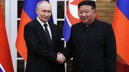 Putin y Kim-Jong Um