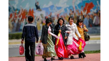Pyongyang se prepara para celebrar el 105 aniversario del nacimiento de Kim Il-Sung