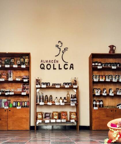 Qollca: productos de cosecha y factura local en Humahuaca.