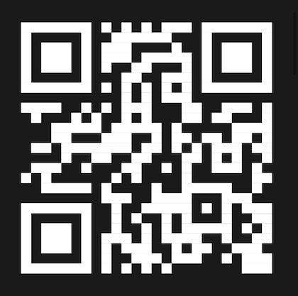 QR para descargar la aplicación gratuita Acute Art