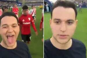 Habló el joven de 20 años que fue agredido por Salas al finalizar el clásico entre Boca y River