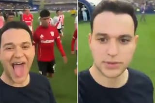 Habló el joven de 20 años que fue agredido por Salas al finalizar el clásico entre Boca y River