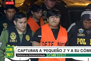 Qué dijo Pequeño J tras ser detenido en Perú por el triple crimen de Florencio Varela