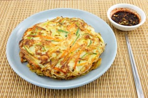 Cómo se hace el pancake coreano que es furor en las redes sociales