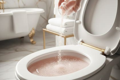 ¿Qué hace realmente la sal en el inodoro?