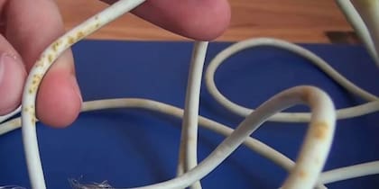Qué hacer cuando el cable de los cargadores comienza a ponerse amarillento (Foto: captura)