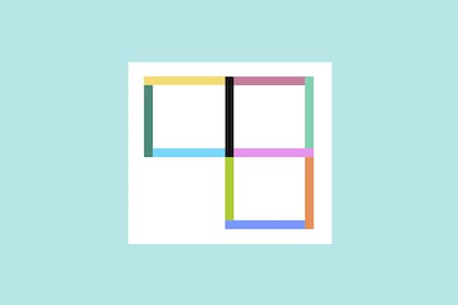 ¿Qué movimientos son necesarios para formar dos cuadrados con solo sacar dos palitos?