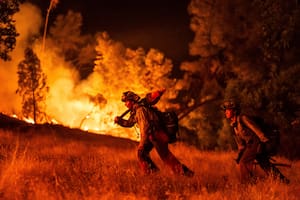 El mapa con las zonas críticas, estado del aire y alertas de evacuación