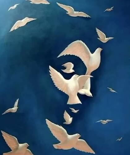 ¿Qué viste primero: Aves o una mujer?