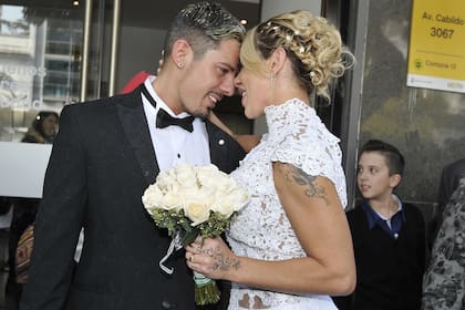 Mónica Farro se casó en 2019 con Leandro Herrera