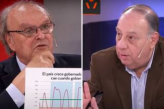 Tenso debate entre Cachanosky y De Mendiguren en un estudio de TV