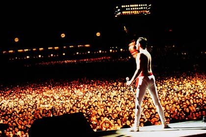 Queen fue una de las bandas que participó en el primer Rock in Río del año 1985.