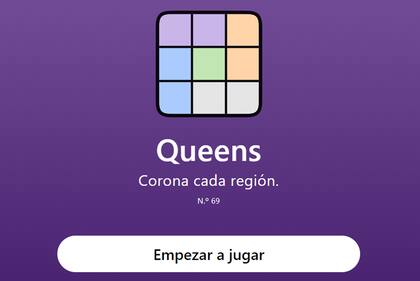 Queens, unos de los juegos que ofrece LinkedIn