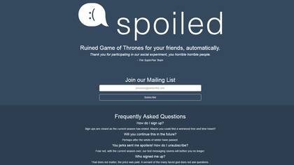 Querés que alguien se entere de algo que no se quiere enterar...