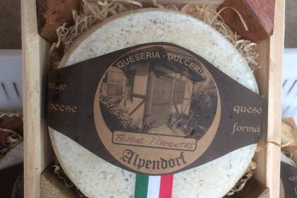Queso Tomme Piamontes, el primero que hizo Cristian