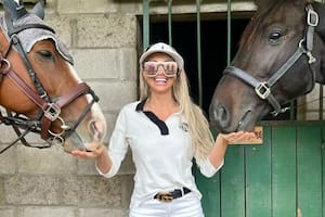 Quién es Máximo Milito, el nuevo novio millonario y equitador de Vicky Xipolitakis