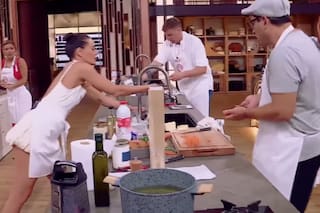 Quiénes subieron al balcón de MasterChef Celebrity ayer