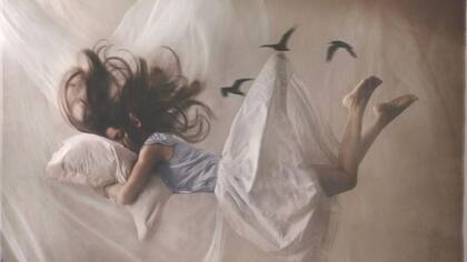 Quienes duermen bien reportan que experimentan mayormente imágenes sensoriales visuales mientras se van durmiendo.