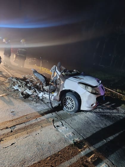 Quiénes eran los integrantes de la familia que murieron en un accidente en San Vicente.