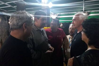 Maduro, junto con Fuentes, Godoy y Peidro, el fin de semana, en La Habana