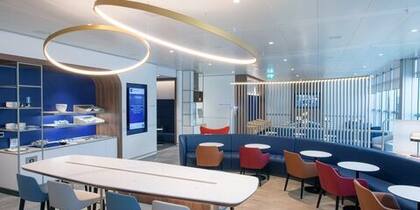 Quienes tengan un asiento en clase ejecutiva de Air France podrán acceder a sus salones VIP en los aeropuertos