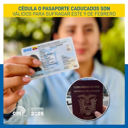 Quienes voten en el extranjero deberán presentar documentos originales