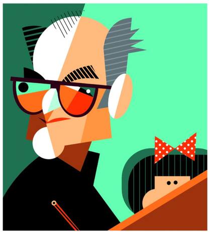 Quino por Lobato obtuvo un segundo premio en la categoría Caricatura e ilustraciones