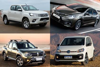 Quinto, sexto, séptimo y octavo puesto en el top ten de los que menos cayeron