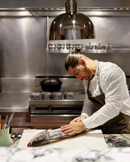 Quintonil elabora sus platos con productos frescos que obtienen de pequeños productores locales