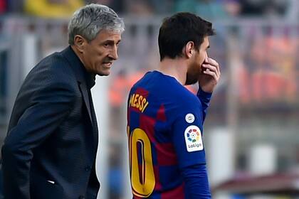 Quique Setién y Messi, una relación difícil en Barcelona; no hubo química entre el entrenador y el capitán argentino