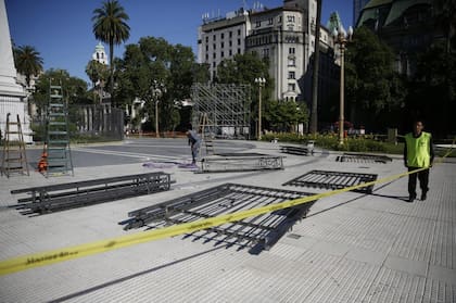 Las rejas habían sido colocadas en mayo de 2018